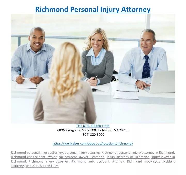 richmond personal injury attorney
