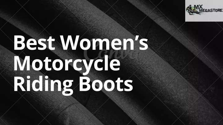 best women s motorcycle riding boots