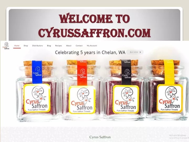 welcome to cyrussaffron com