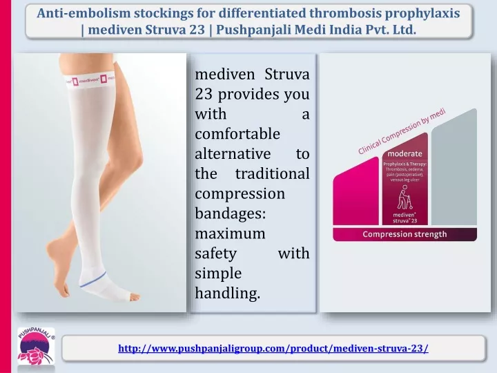 anti embolism stockings for differentiated