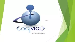 Web Logistic Software for Vehicles