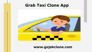 grab taxi clone app