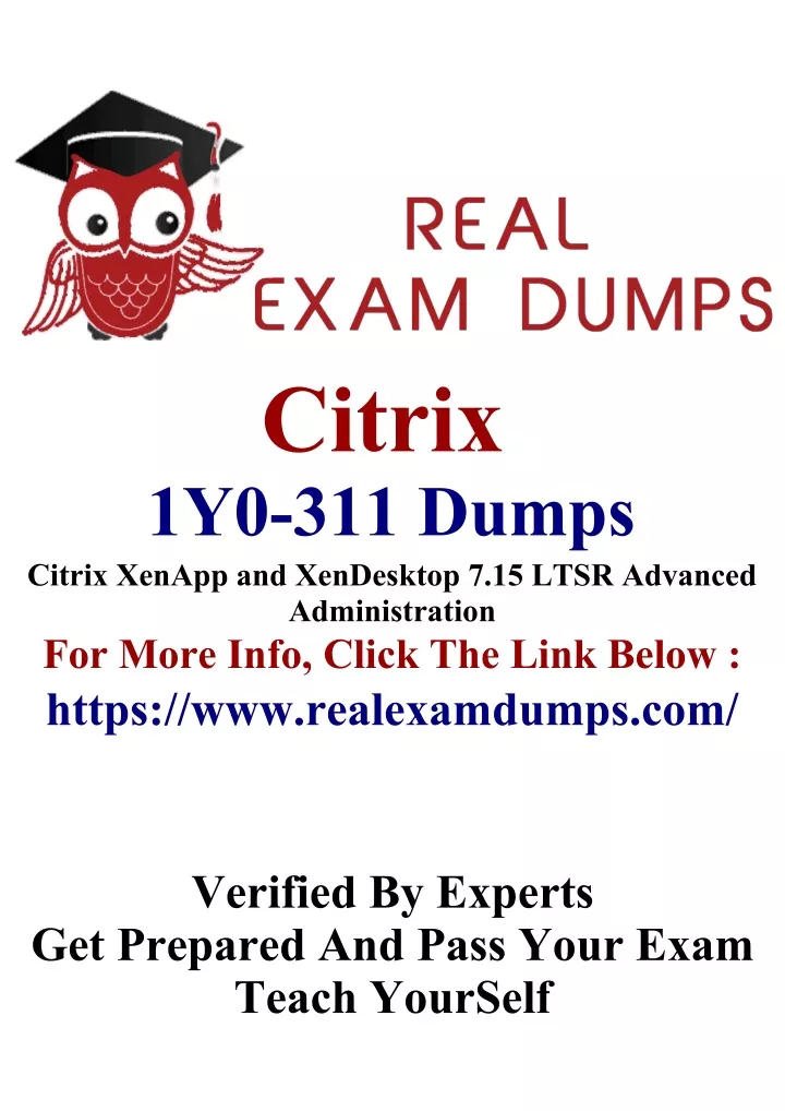 citrix 1y0 311 dumps citrix xenapp and xendesktop
