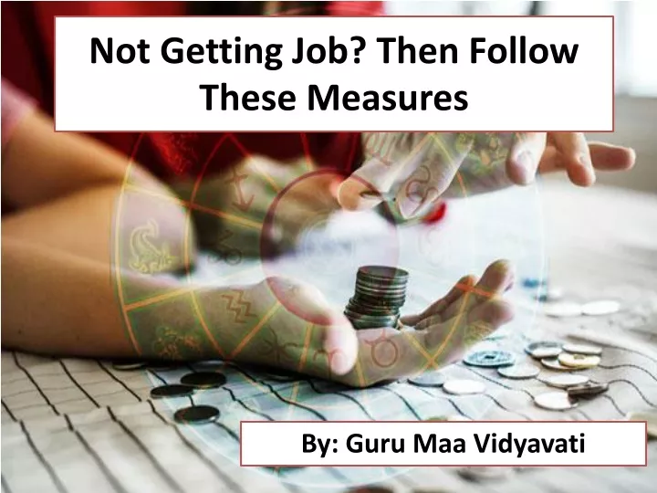 not getting job then follow these measures