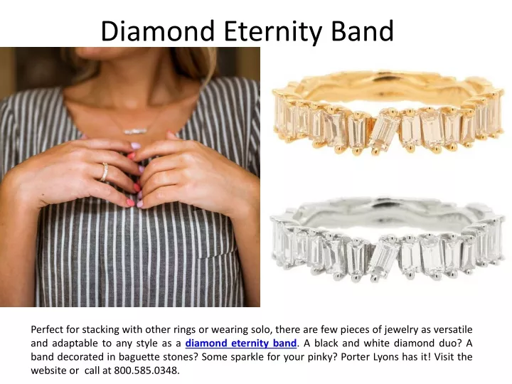 diamond eternity band