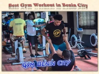 Best Gym Workout in Benin City