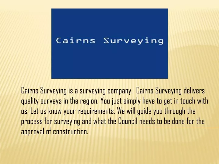 cairns surveying is a surveying company cairns