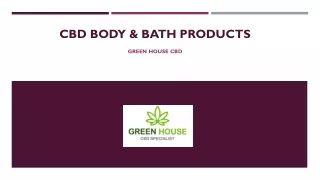 CBD Products UK | CBD Body & Bath Products | Hemp London