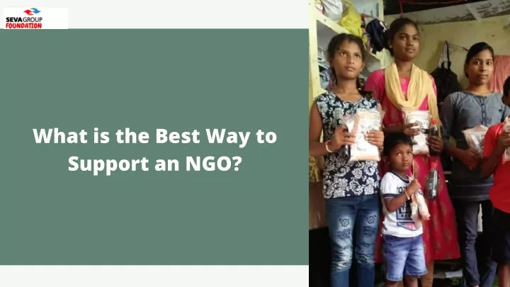 what is the best way to support an ngo