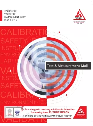 NABL Instrument Calibration Laboratory In Ahmedabad | Prism Calibration