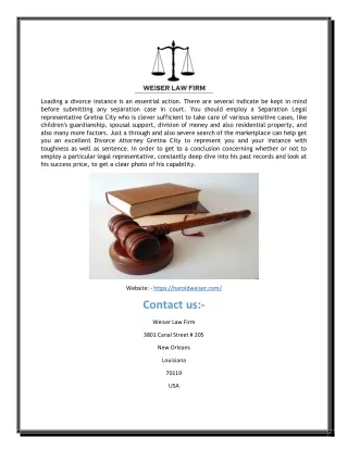 loading a divorce instance is an essential action