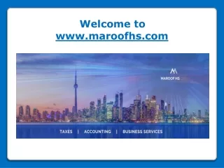 welcome to www maroofhs com