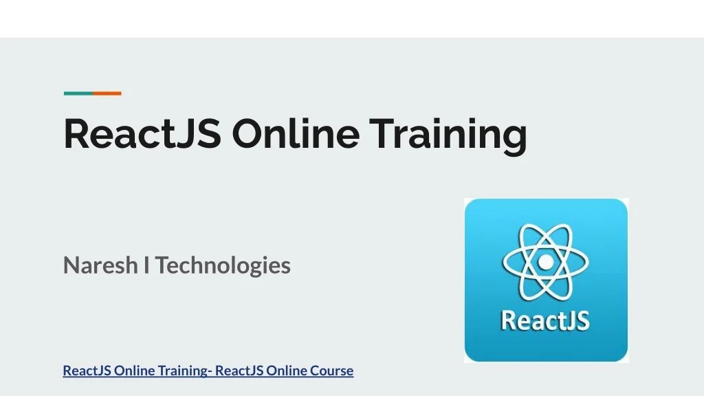 PPT - What is ReactJS Online Training PowerPoint Presentation, free ...