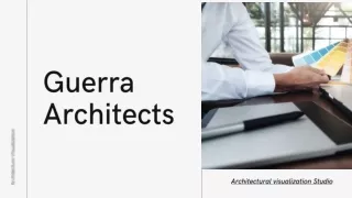 Architectural Visualization Studio | Guerra Architects