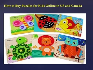 How to Buy Puzzles for Kids Online in US and Canada