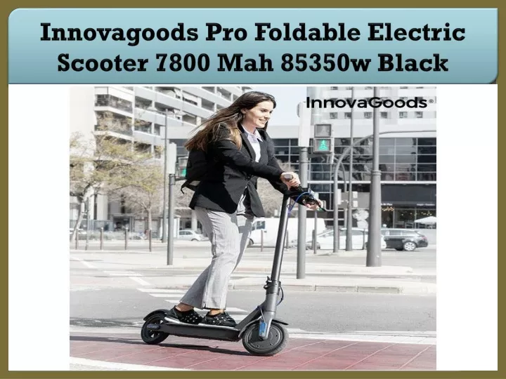 innovagoods pro foldable electric scooter 7800