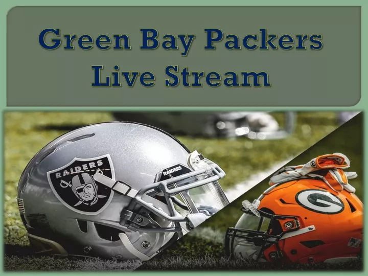 green bay packers live stream