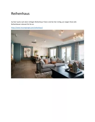 reihenhaus