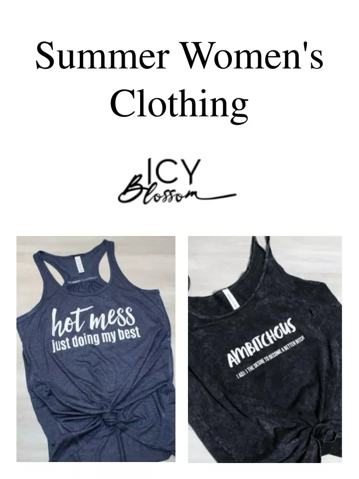 summer women s clothing