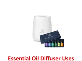 essential oil diffuser uses