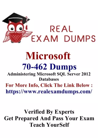 microsoft 70 462 dumps administering microsoft