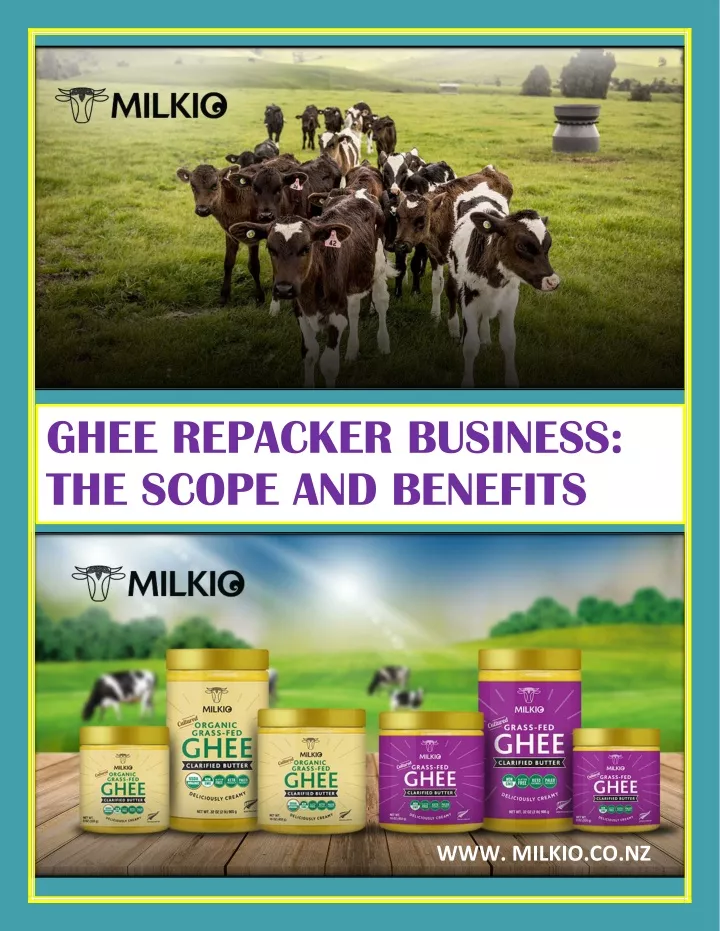 ghee repacker business the scope and benefits