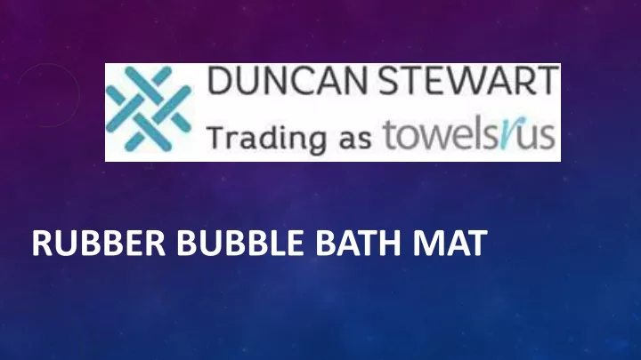 rubber bubble bath mat