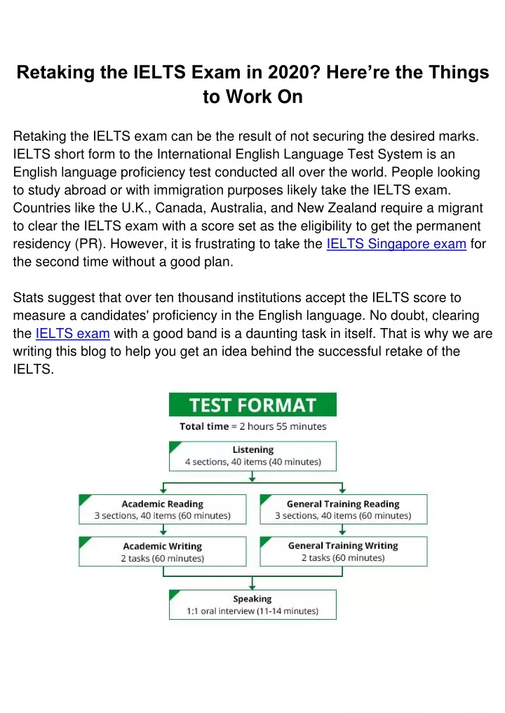 retaking the ielts exam in 2020 here