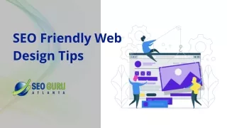 seo friendly web design tips