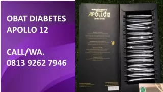 Halal BPOM, Obat Diabetes Apollo 12  0813 9262 7946 Kabupaten Bireuen