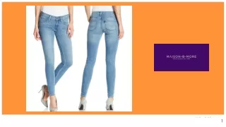Shop for the best latest designer jeans Online