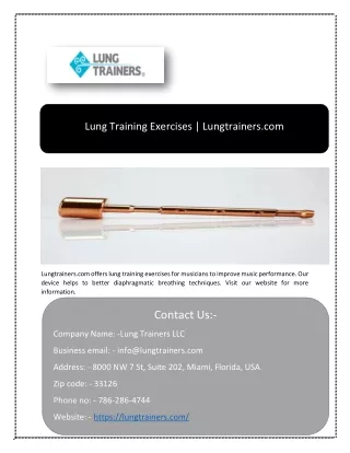 lung training exercises lungtrainers com