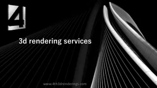 3D Rendering Services