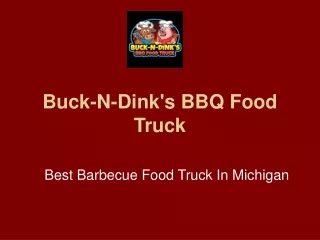 Get The Best Barbecue Food Truck In Michigan