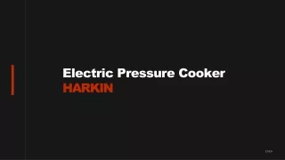 Automatic Electric Pressure Cooker | Buy Electric pressure cooker online