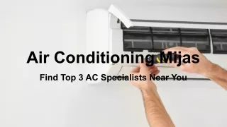 Air Conditioning Mijas