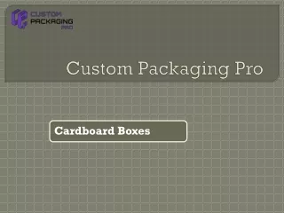 custom packaging pro