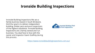 Ironside Building Inspections