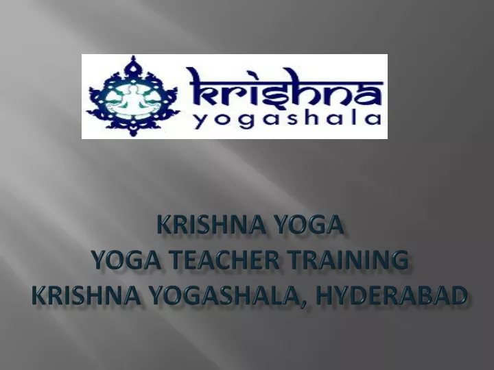 krishna yoga yoga teacher training krishna yogashala hyderabad