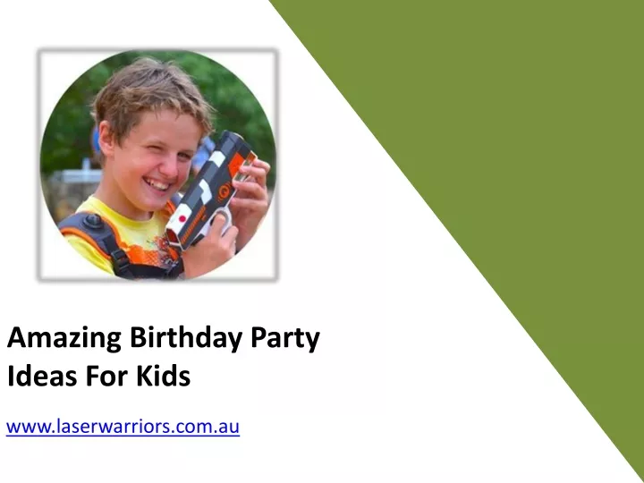 amazing birthday party ideas for kids