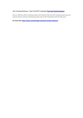 taxi tracking software best taxi gps tracking