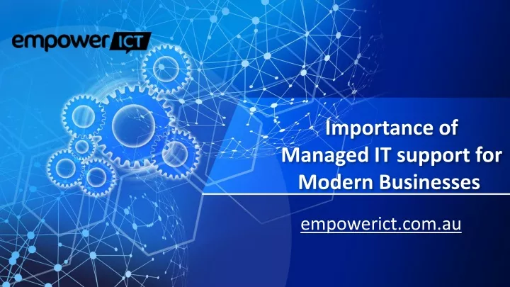 importance of managed it support for modern businesses
