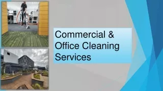 Commercial & Office Cleaning Services