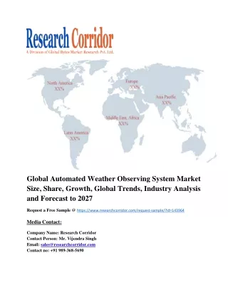 global automated weather observing system market