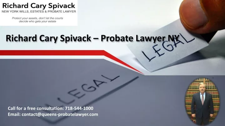 richard cary spivack probate lawyer ny