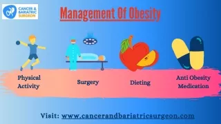 Management of Obesity | Best Bariatric Surgeon in Bangalore