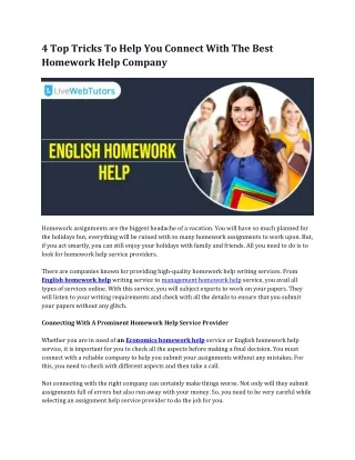 4 top tricks to help you connect with the best