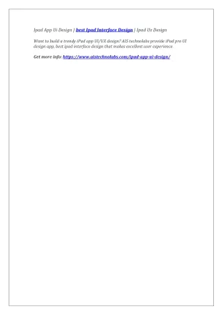 ipad app ui design best ipad interface design