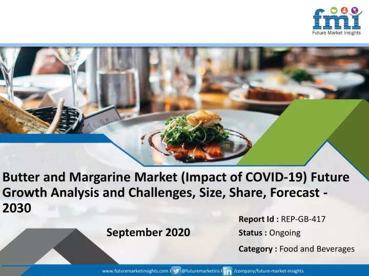 butter and margarine market impact of covid