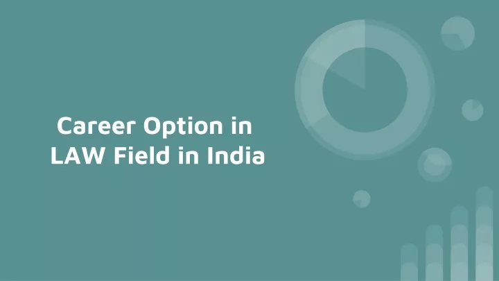 career option in law field in india